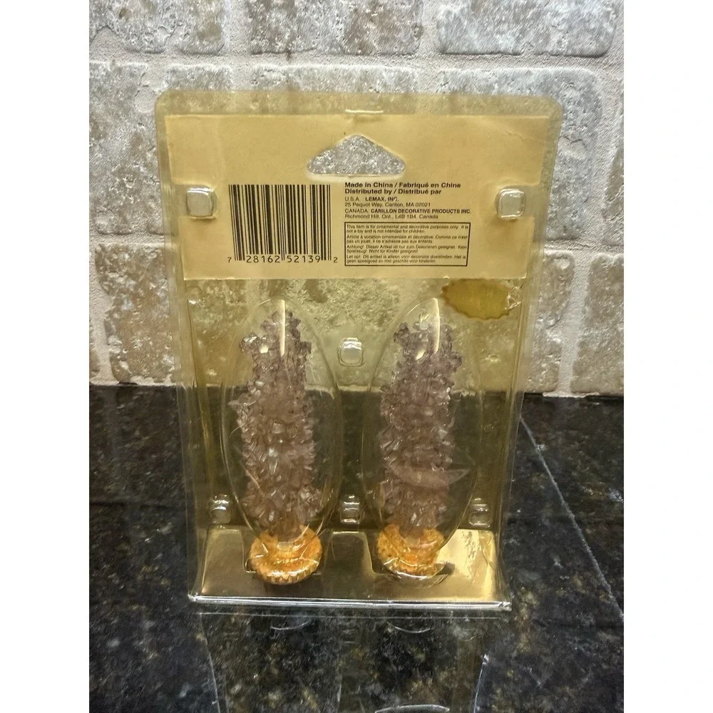 Lemax Sugar 'N Spice Retired‎ Rock Candy Tree Grape Rare Christmas Village Decor